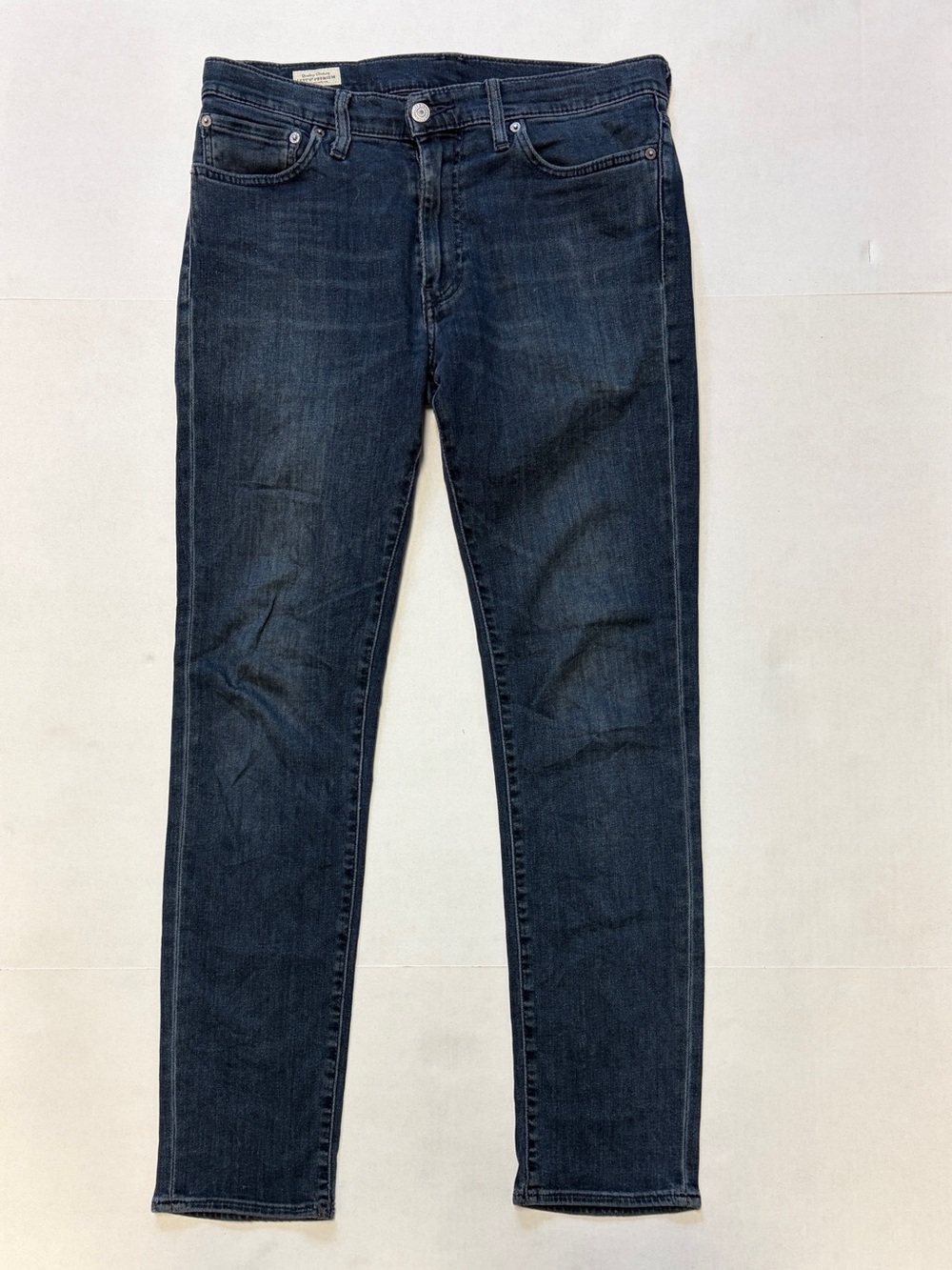 Levi’s Premium 511 Slim Fit Jeans Men’s W33 L32 Dark Wash Stretch Denim Red Tab